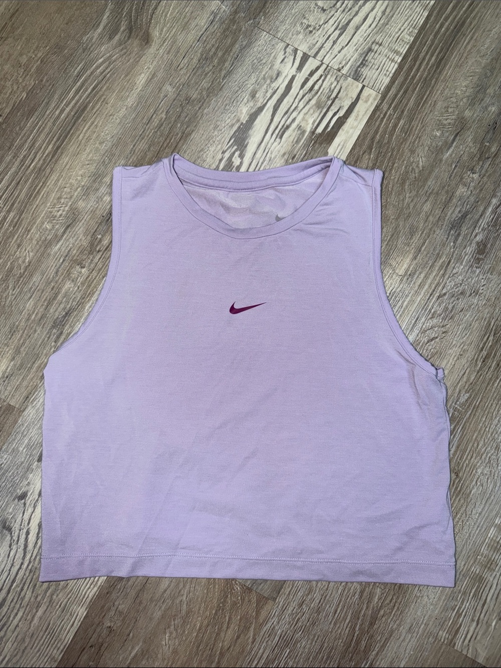 Nike Pro Dri Fit One Girls Cropped Tank
